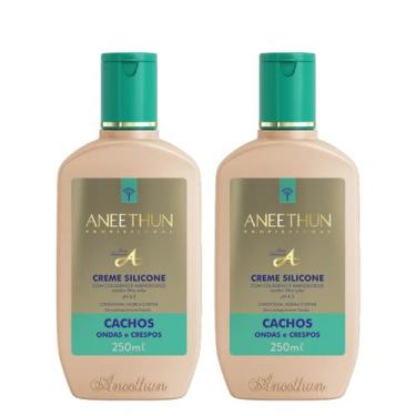 Imagem de Aneethun Linha A Kit Creme de Silicone Cachos 2x250ml