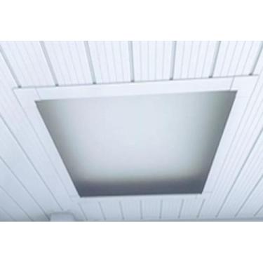 Imagem de Kit Alçapão Moldura Forro PVC e GESSO 60x60 BRANCO - AURORA, BRANCO GE