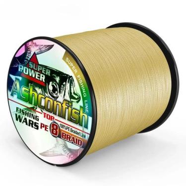 Imagem de Linha De Pesca Trançada De 8 Fios 500M 6-300LB Ashconfish Multifilamen