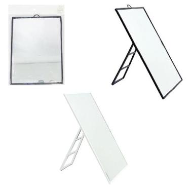 Imagem de 2 Espelhos de Mesa Parede Retangular Moldura para Maquiagem - Fx