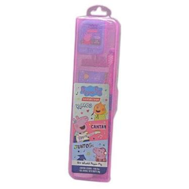 Imagem de Peppa Pig - Escova Dental Infantil - Kit Higiene Bucal - Dental Clean 
