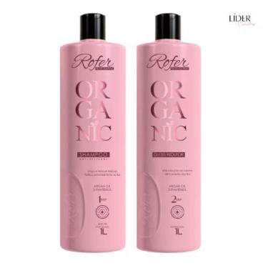 Imagem de Kit Progressiva Organic Alisamento Profissional Rofer - Rofer Profissi
