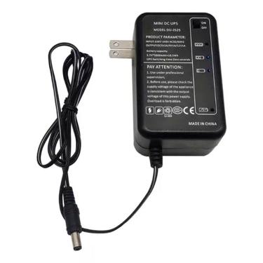 Imagem de Fonte de Alimentação Ininterrupta, UPS, 5000mAh, Bivolt, 5V/9V/12V, Para Roteadores e Câmeras, DU-2525