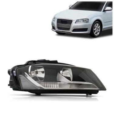 Imagem de Farol Audi A3 2008 2009 2010 2011 2012 Elétrico Com Motor - TYC, Direi
