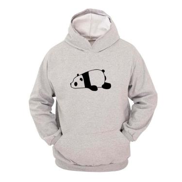 Imagem de Moletom Masculino Canguru Estampa Panda com Capuz Conforto-Masculino