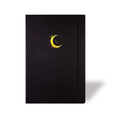 Imagem de Bullet Journal Moon Redoma 80 Folhas 13,8x20 cm Capa Dura Pontilhado