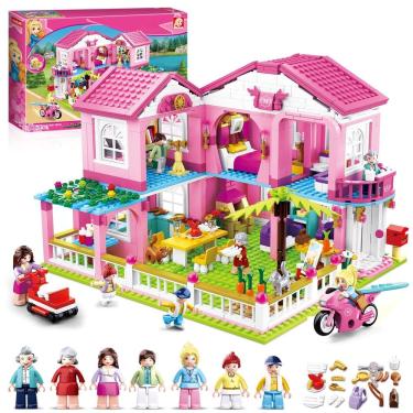 Imagem de Conjunto de construção Sluban Friends Beach House Seaside Villa 6-12