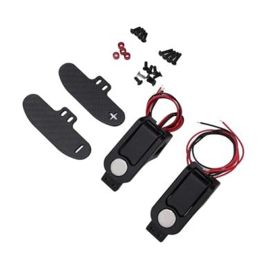 Imagem de Manador de Remo Magnético de Fibra de Carbono Com Suporte de Alumínio CNC, Engrenagem Leve do Volante Com Sucção Magnética para FanAtec 923, G29, G27,