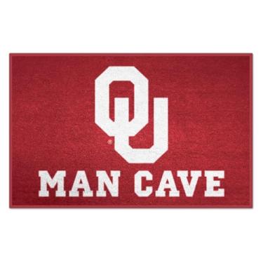 Imagem de FANMATS 14684 University of Oklahoma Nylon Universal Man Cave Starter Rug