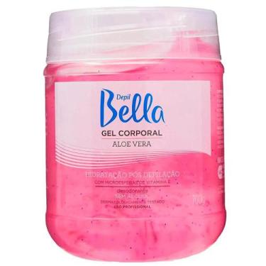 Imagem de Gel Corporal Profissional Aloe Vera Deo Depil Bella 700g Hidratação Aç