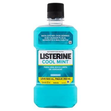 Imagem de Antissep bucal listerine coll mint hortela l500p350ml
