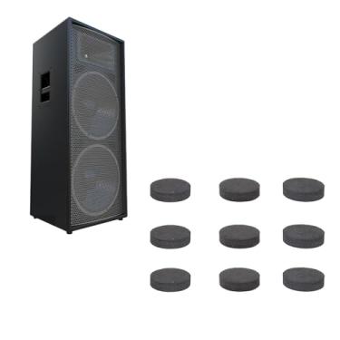 Imagem de Almofadas de Isolamento de Alto -falantes de 50 Pcs, Cd Player Cushion Adesivo Não Deslizante Espessado e Eva Espuma de Choque 40x10mm, para Plataforma Giratória, Alto -falante