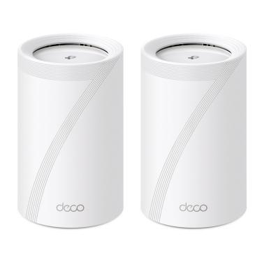 Imagem de Kit 2 Roteador TP-Link DECO BE65 Mesh BE11000  Wi-Fi 7 Tri-Band BE11000 2.5Gbps