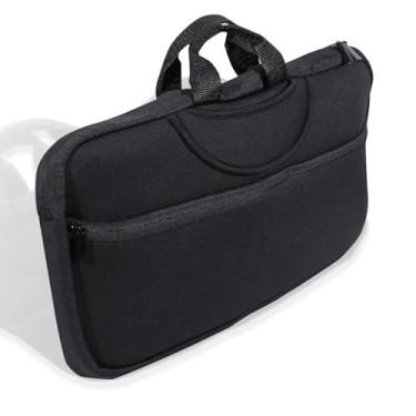 Imagem de NUENSS-ROR Bolsa de transporte para scanner Canon CanoScan Lide 300/400 fino, bolsa de armazenamento portátil de neoprene para scanner, bolsa antiestática à prova d'água para Canon