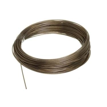 Imagem de Corda para Varal De Aço Resistente Duradouro Para Roupas Brilhante e F
