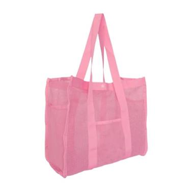 Imagem de Sacolas De Praia | Sacola para Praia,Impermeável À Areia E Água Reutilizável Organizador De Brinquedos Com Grande Armazenamento Para Crianças Natação Férias Acampamento Cruzeiro Viagem