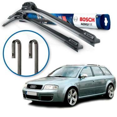 Imagem de Par Palheta Limpador Parabrisa Bosch Audi RS6 2002 2003 2004