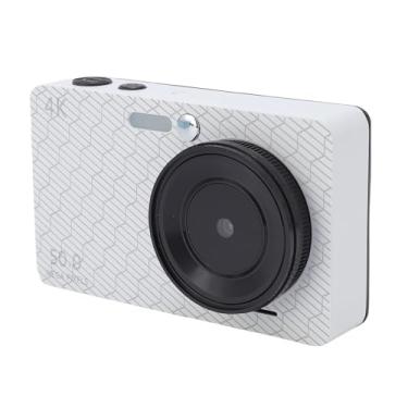 Imagem de Câmera Digital 4K 50mp 2,8 Polegadas de Tela Automática Foco 16x Câmera de Zoom Digital para Entusiastas do Campus (WHITE)