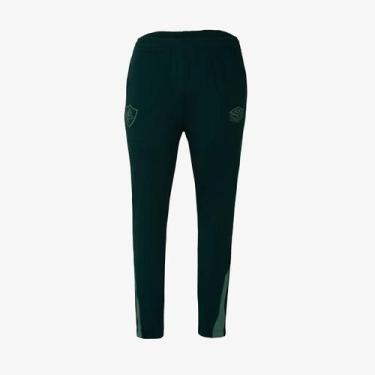 Imagem de Calça Masculina Umbro Fluminense Treino 2025, Verde, M, Masculino