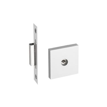 Imagem de Fechadura Pado Trava Tetra Quadrada Inox 1500 Cromada