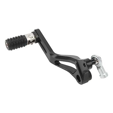 Imagem de Mbeysaq Alavanca de pedal de câmbio CNC alumínio ajustável dobrável pino para Ninja 400 2018-2022 Z400 2019-2022 preto (preto)