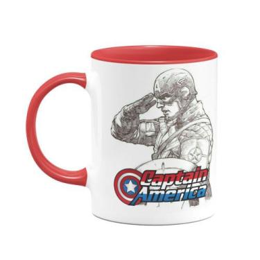 Imagem de Caneca Capitão América - B-red - JPS INFO
