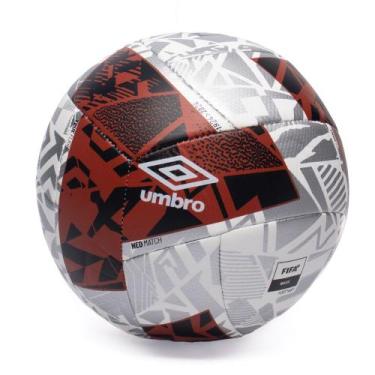 Imagem de Bola Campo Umbro Neo Swerve Match Fifa Branco/Vermelho, Branco, Vermel