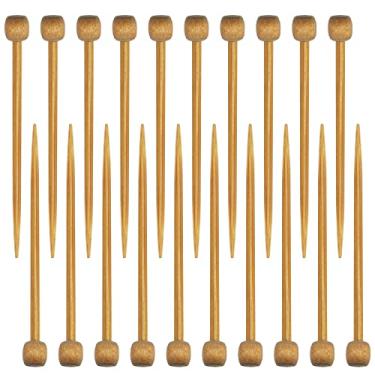 Imagem de ITROLLE 1 Conjunto De 20 Mini Agulhas Tricô, Acessórios Para Alfinetes Marcação Ponta Única, Crochê E Materiais Artesanato Faça Você Mesmo