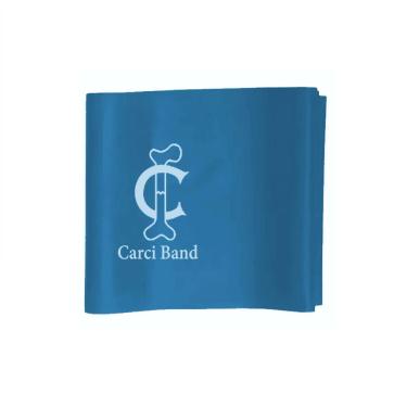 Imagem de Faixa Elástica Carci Band Azul Resistência Média Forte 1,5M - Exercícios E Fisioterapia de Reabilitação