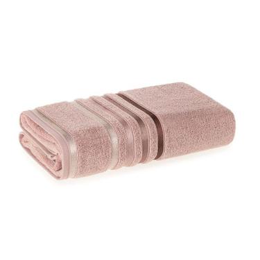 Imagem de Toalha De Banho Lumina Fio Penteado Max Karsten Pétala/rosa