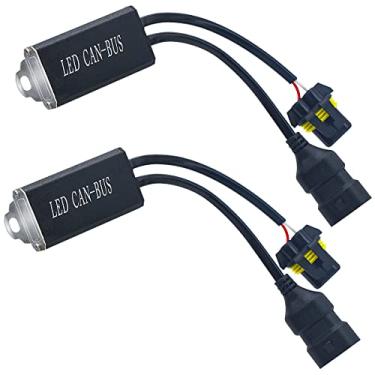 Imagem de HIKARI 9005 9006 9012 Canbus Decodificador Kits Compatibilidade Anti-oscilação Resistor Cancelador de Aviso Pacote com 2