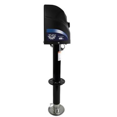 Imagem de Jeremywell 4000 Lbs Elétrica Power A-Frame Trailer Tongue Jack Heavy Duty com Parafuso E Drop Leg Travel 12 Volts