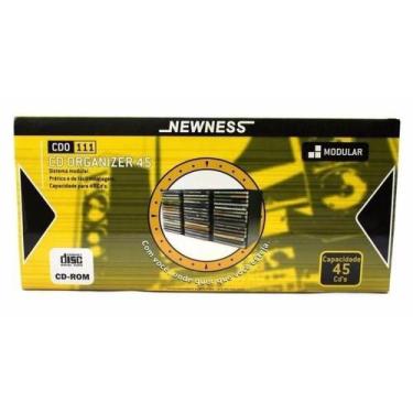 Imagem de Porta Cd Organizer Suporte Para 45 Newness
