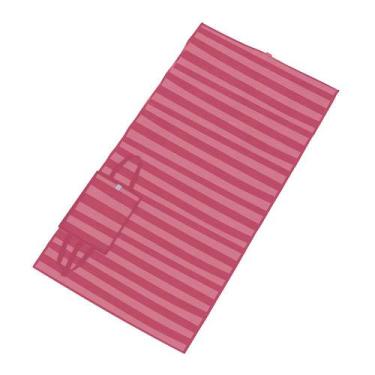 Imagem de Esteira de Praia Dobrável em Polipropileno 1,80m x 90cm - Pink - MOR