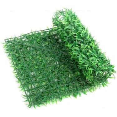 Imagem de Grama Artificial,Kit 4 Placa de Grama Artificial 60x40 DecoraçãO de Jardim Casa Parede DecoraçãO de Festa(4 un)