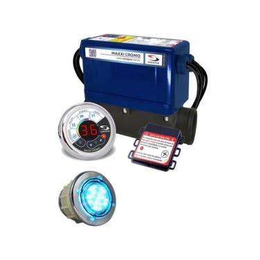 Imagem de Aquecedor Hidro Banheira Ofuro New Max Cromo 8000w 220v - Sinapse, 1 u