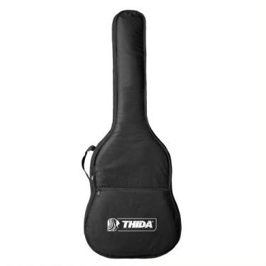Imagem de Bag Capa Thida Para Violão Nylon Clássico Com Alça Mochila
