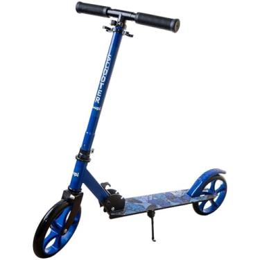 Imagem de Patinete Juvenil Dobrável Com Descanso Azul Yuupi