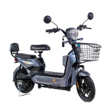 Imagem de Bicicleta Elétrica Turbo 1000w Adulto Sem CNH Scooter - Smartway, Cinz
