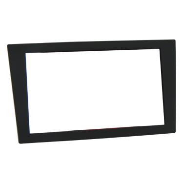 Imagem de Moldura Fiamon 2 DIN Vectra GT 2005 a 2011, Meriva 2003 a 2011, Corsa 2002 a 2011 Preta