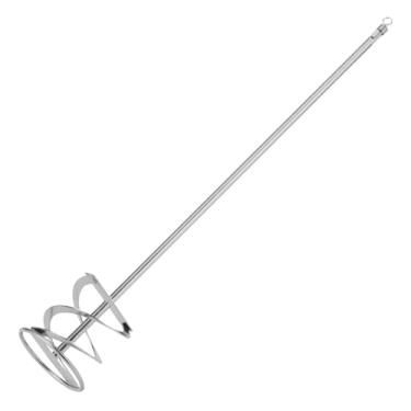 Imagem de MTX Misturador De Tinta E Argamassa 100 × 600 Mm – Batedor Para Furadeira, Aço Galvanizado, Encaixe SDS Plus, Mistura Uniforme De Baixo Para Cima, Ideal Para Gesso, Massa, Textura E Concreto