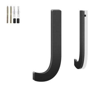 Imagem de Números de casa flutuantes de 10 cm e letras de metal para placas externas, números de casa para fora, letras de endereço de alumínio e números para porta, caixa de correio, jardim, perfeito para casa