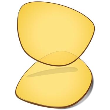 Imagem de Vonxyz Lentes de substituição para óculos de sol Oakley Jupiter Carbon OO9220| Jupiter Squared - Amarelo de alta intensidade