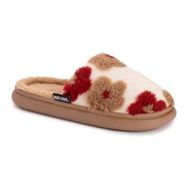 Imagem de MUK LUKS Joss Scuff feminino, Marrom, Small