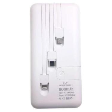 Imagem de Carregador Portátil Turbo Maketech com Cabo 10.000mAh 1 Unidade