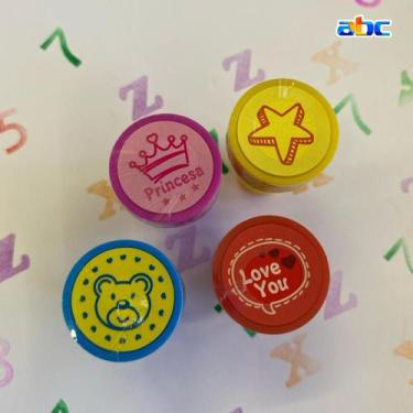 Imagem de Kit de carimbo stamp Cis pedagógico com 4 carimbos