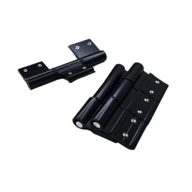 Imagem de Dobradiça Porta De Giro Dob798 Dob828 3 Abas Preto 6 Peças - UDINESE