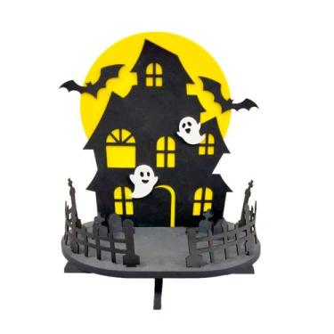 Imagem de Bandeja para doces casa mal assombrada Halloween E.V.A - PIFFER