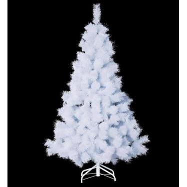 Imagem de Árvore De Natal Cor Branca Pinheiro De Luxo 1.80m 420 Galhos A0118B - 