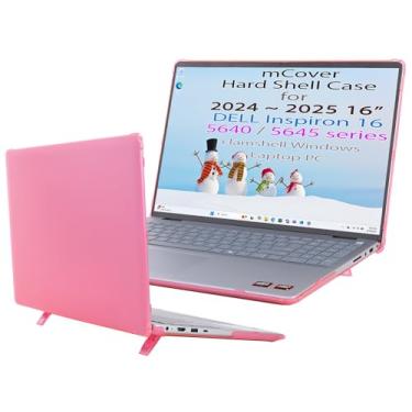 Imagem de mCover Capa compatível apenas com laptop Dell Inspiron 16 5640 série 5645 de 16 polegadas 2024 ~ 2025 (NÃO serve para nenhum outro modelo Dell) - Rosa
